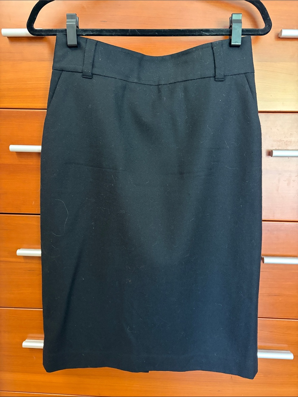 Banana Republic Midi Wool Pencil Skirt